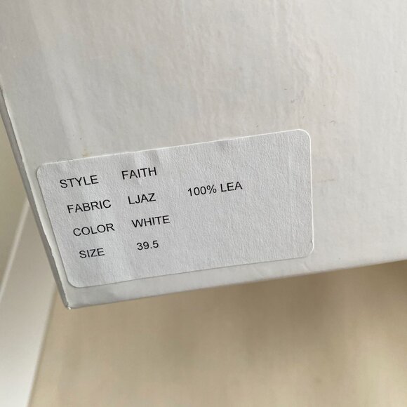 Sofie D'Hoore White Sneaker/Boots, size 39.5 - Picture 8 of 9